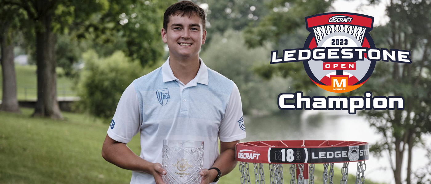 Cole Redalen 2023 Ledgestone Open Champions